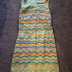 Saks Fifth Avenue Multicolor Striped Dress